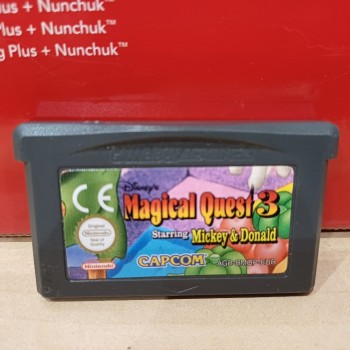 MICKEY Magical Quest 3 gba Pal (cart. seul)