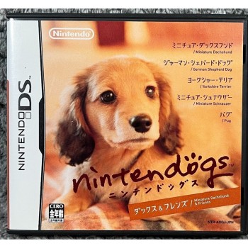 NINTENDOGS Miniature Dachshund & Friends DS japan