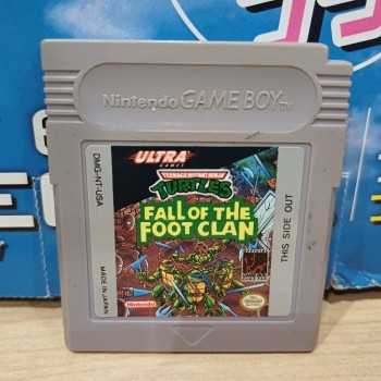 TEENAGE MUTANT HERO TURTLES FALL OF THE FOOT CLAN usa (cart. seule)