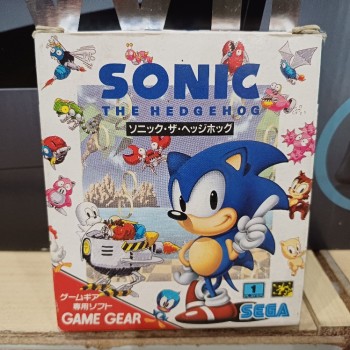 SONIC gg Japan (avec notice fr en sus)