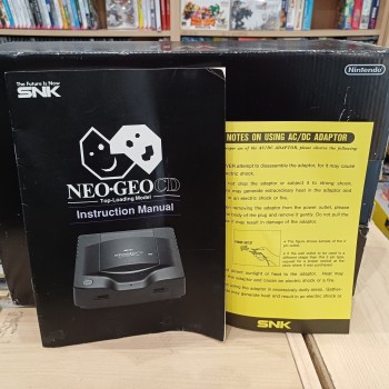 NOTICE DE NEO GEO CD Pal
