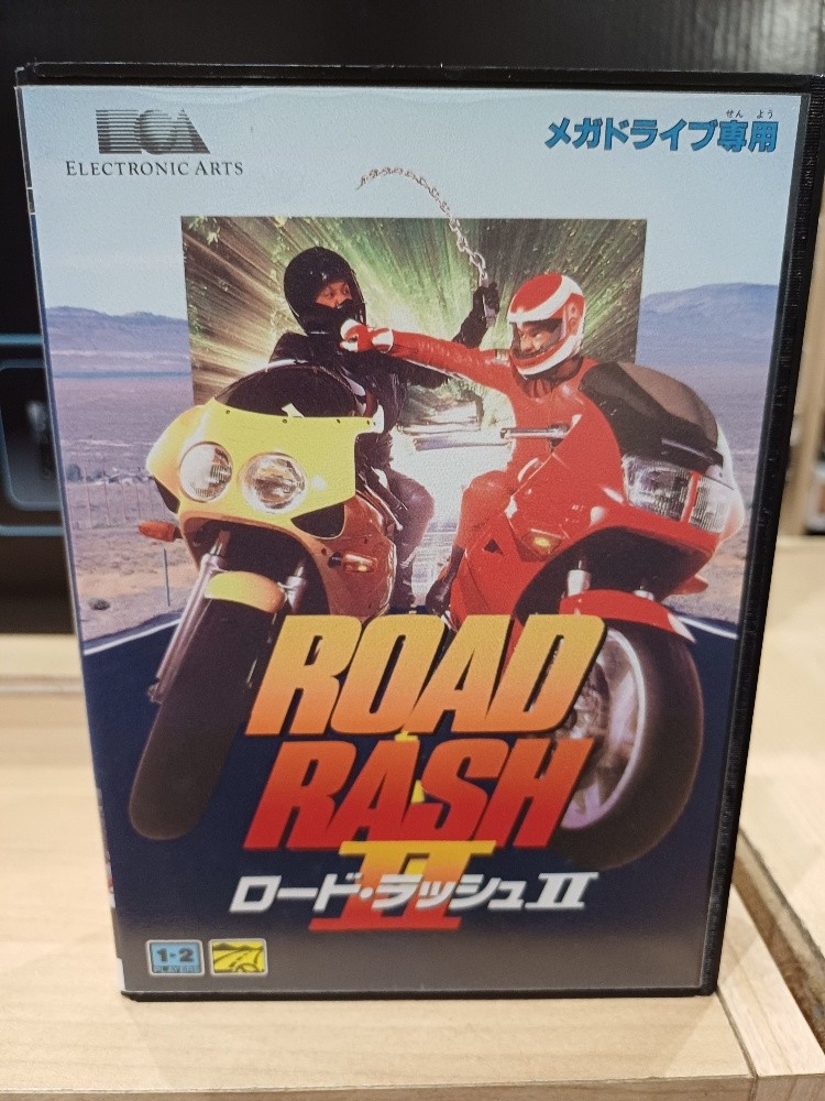 Jeu Vidéo Road Rash II Pour Sega Mega Drive - Bon état