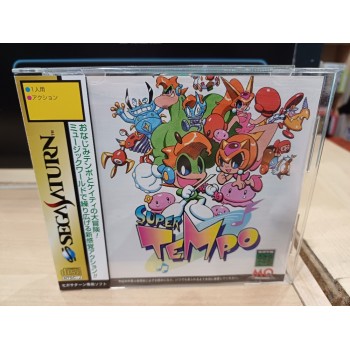 SUPER TEMPO avec spincard saturn (tr&egrave;s bon &eacute;tat)