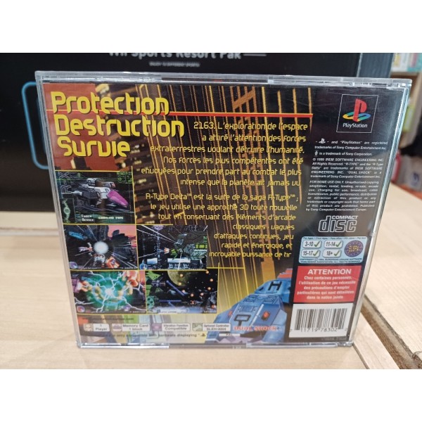 R-type Delta PS1 Complet PAL FR Sony PlayStation 1