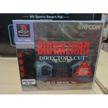 BIOHAZARD DIRECTOR'S CUT Dual Shock Ver. Jap (Neuf spous blister NEW Sealed)