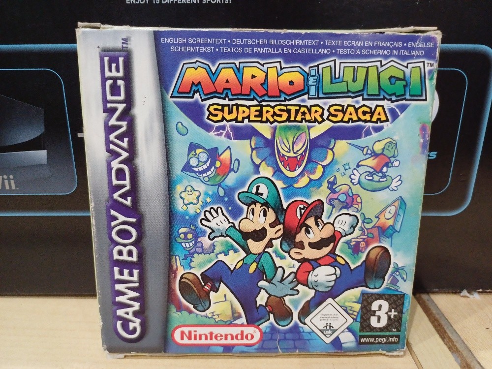 JEU MARIO & Luigi Superstar Saga sur Game boy Advance Officiel EUR 28,95 - FR