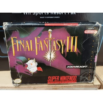 FINAL FANTASY III (us) (tr&egrave;s us&eacute; et sans carte)