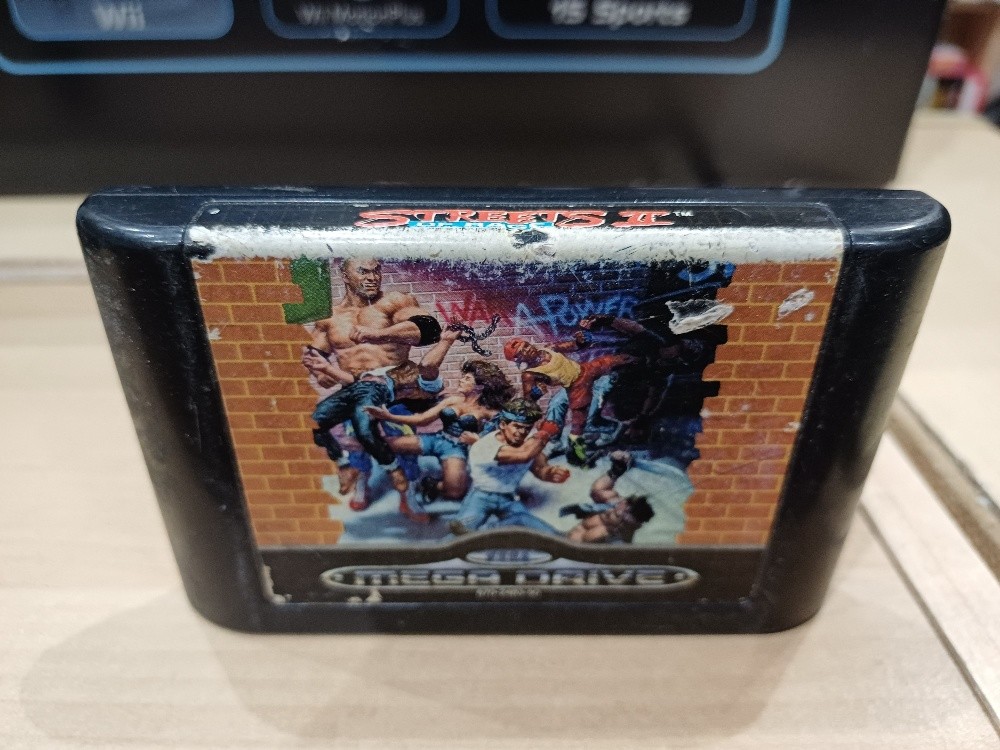Jeu Streets Of Rage Reproduction Mega Drive/Genesis - Cartouche Seule, Comme Neuf