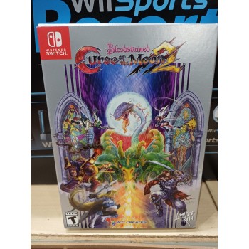 BLOODSTAINED Curse of the Moon 2 Switch Limited Run Classic Edition