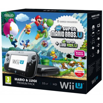 Console WII U PREMIUM PACK New Super Mario Bros U