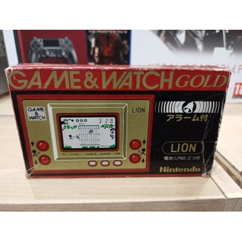 LION Game & Watch 1981 Gold Series