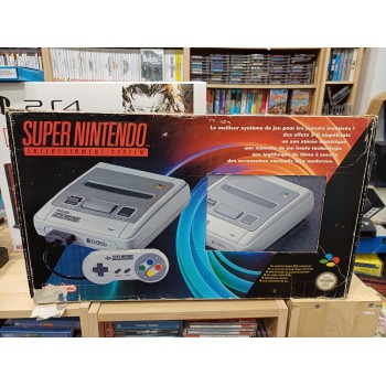 CONSOLE SUPER NINTENDO compl&egrave;te avec surboite