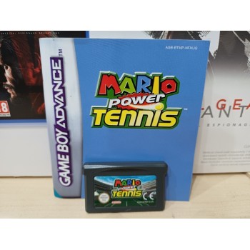 MARIO POWER TENNIS cartouche avec notice