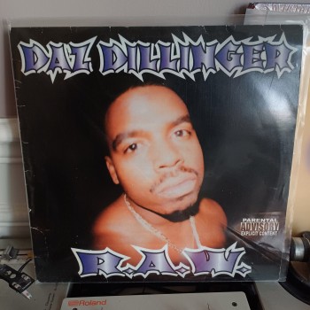 Daz Dillinger R.A.W. raw - Vinyl LP Album Vg+ West Coast Hip Hop Dog Pound Snoop