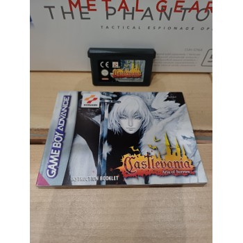 CASTLEVANIA ARIA OF SORROW cartouche avec notice