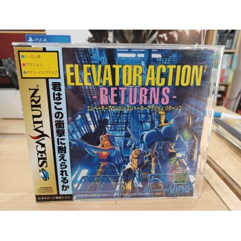 ELEVATOR ACTION RETURNS avec spincard & reg card (tr&egrave;s bon &eacute;tat)