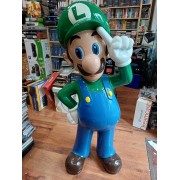 LUIGI STATUE RESINE (100 cm) Super Mario Bros Retrait en Magasin Uniquement
