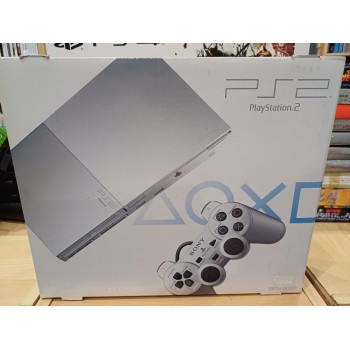 Console PS TWO Grise complete (tr&egrave;s bon &eacute;tat)