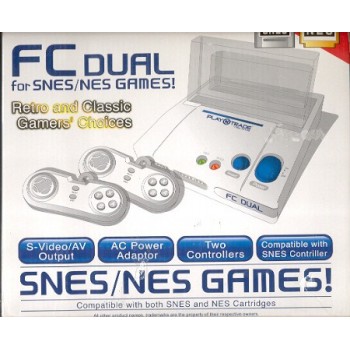 CONSOLE FC DUAL COMPTABILE SNES ET NES