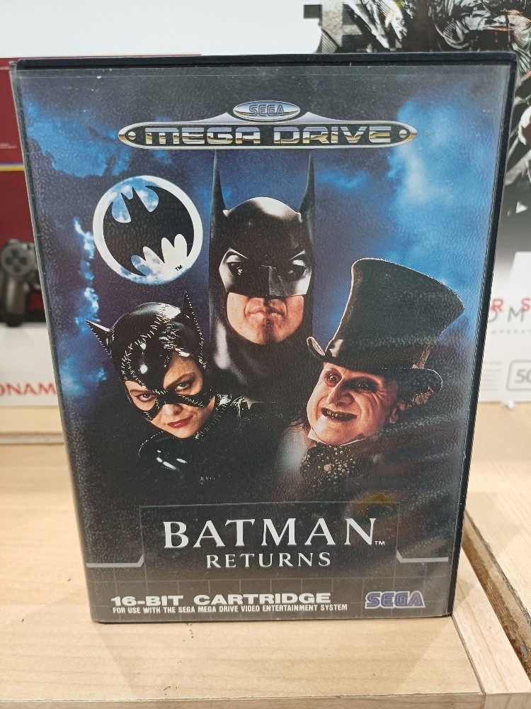 BATMAN sur Sega MegaDrive Version PAL - Bon état - Article officiel