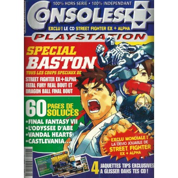 CONSOLE + HORS SERIE 7H Playstation Special Baston