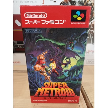 SUPER METROID sfc (tr&egrave;s bon &eacute;tat) 
