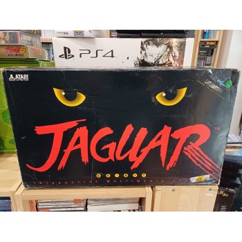 CONSOLE JAGUAR Compl&egrave;te (tr&egrave;s bon &eacute;tat) avec Cybermorph