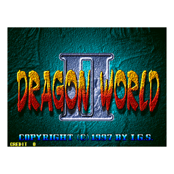 DRAGON WORLD 2/CHINA DRAGON 2 pgm