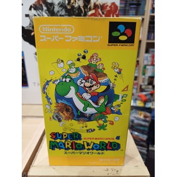 SUPER MARIO WORLD sfc (tr&egrave;s bon &eacute;tat)