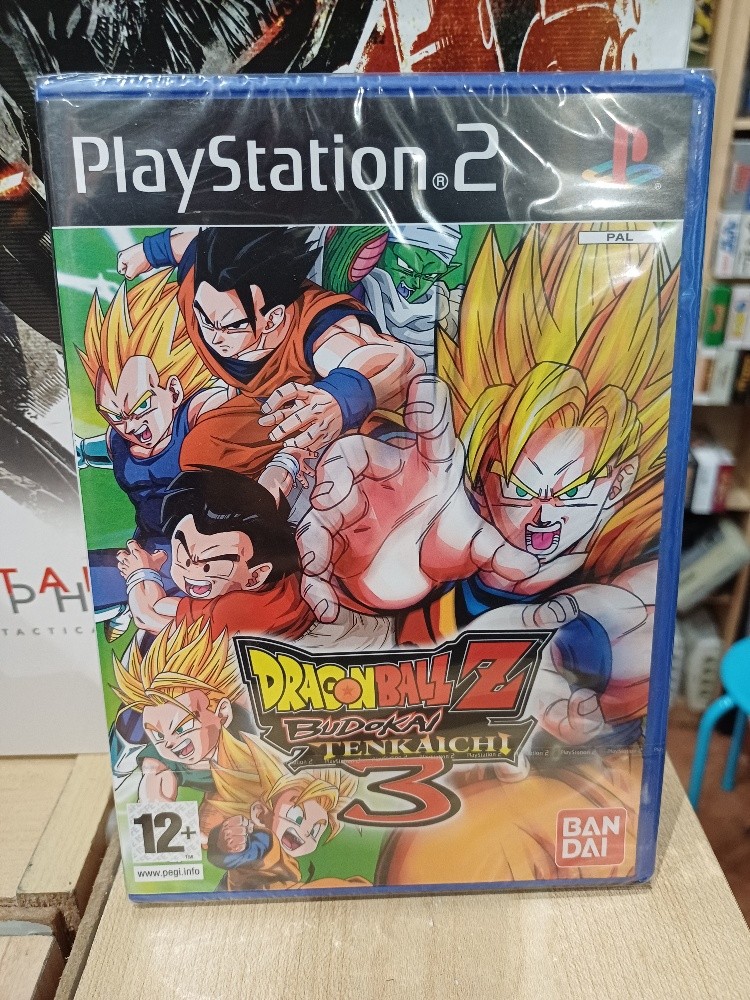Jeu PS2 Dragon Ball Z Budokai Tenkaichi - Version Française (PAL), Bon état Avec Boîtier Et Notice