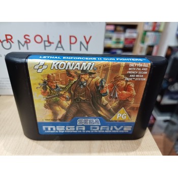 LETHAL ENFORCERS II GUN FIGHTERS md (cart. seule)