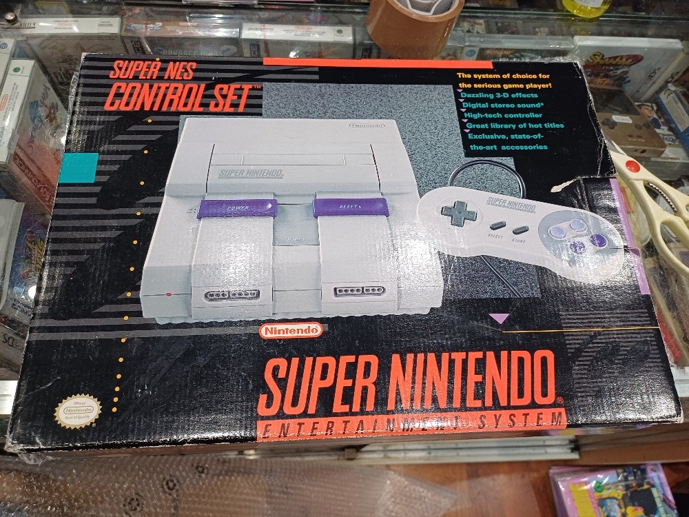 SUPER NES CONTROL SET - Retrogameshop