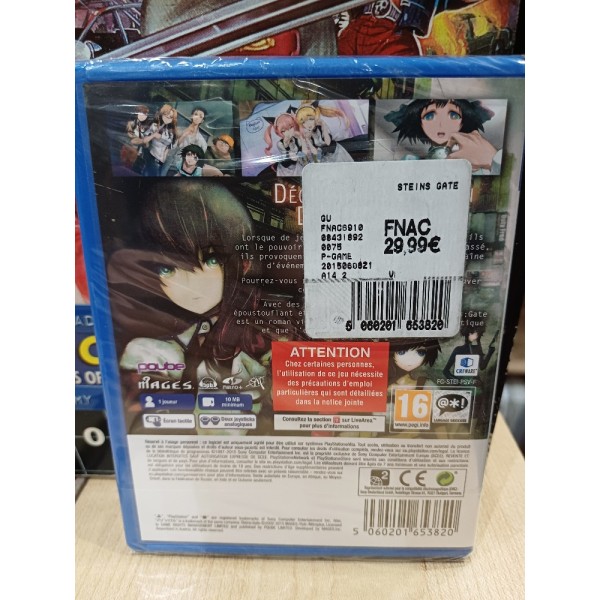 Steins;Gate Sur PS3 - Neuf Sous Blister - Jeu Vidéo Collection
