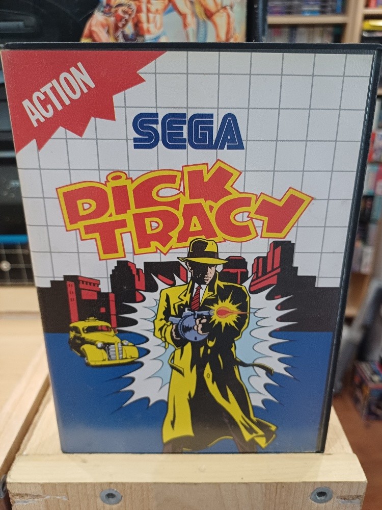 JEU SEGA MASTER SYSTEM  DICK TRACY