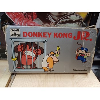 DONKEY KONG JUNIOR Game & Watch complet (double notice, boite us&eacute;e devant)