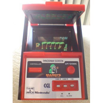 MARIO'S BOMBS AWAY Game & Watch Panorama Screen