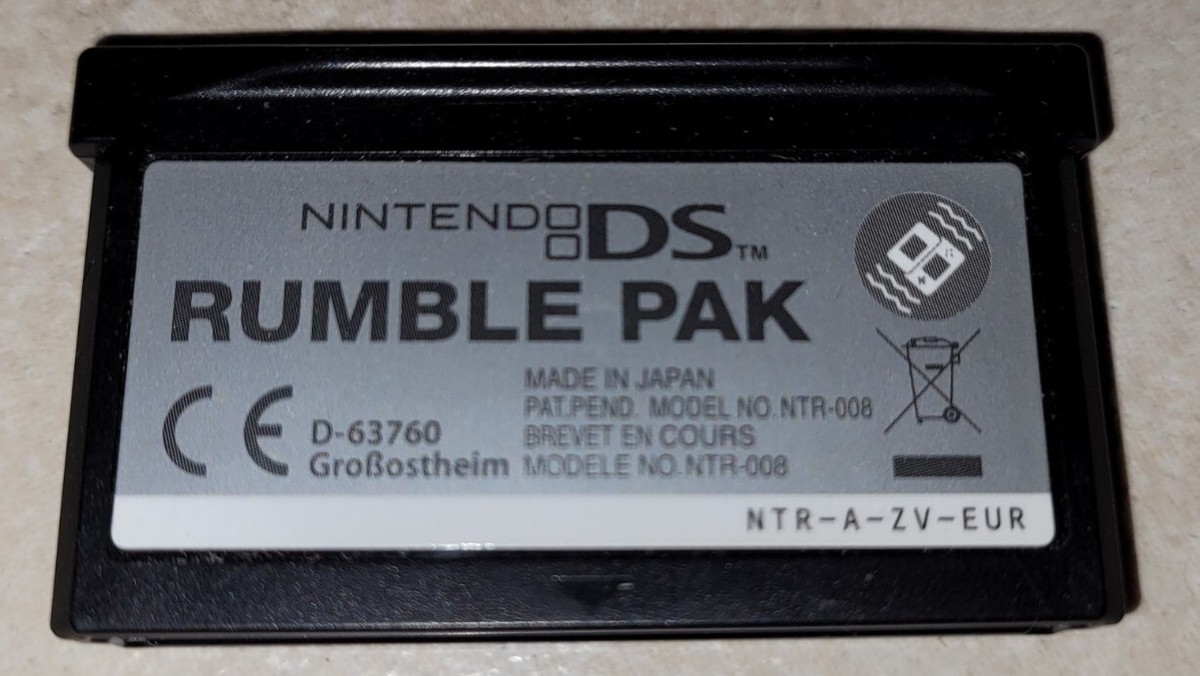 Ds Rumble Pak In Box Rumble pack - Retrogameshop