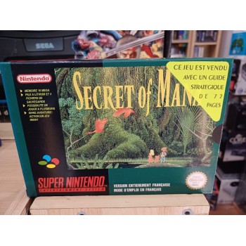 SECRET OF MANA en boite Fah (excellent &eacute;tat)