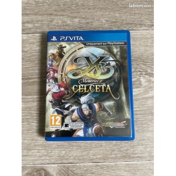 Y'S Memories of Celceta Ps Vita pal fr