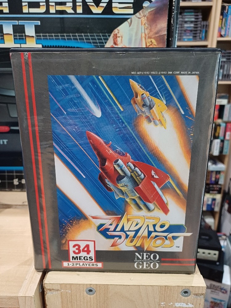 Ficha Técnica de Andro Dunos para Neo-Geo AES | Museo del Videojuego