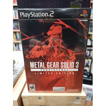 METAL GEAR SOLID 3 SUBSISTENCE (sans notice)