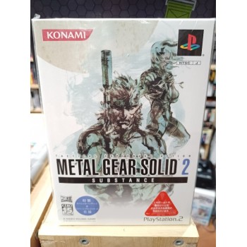 METAL GEAR SOLID 2 Substance japan (Neuf, fourreau carton)