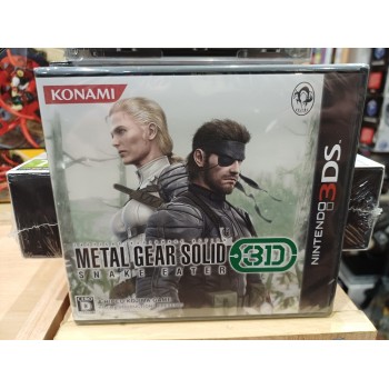 METAL GEAR SOLID 3 Snake Eater 3D Japan (Neuf)