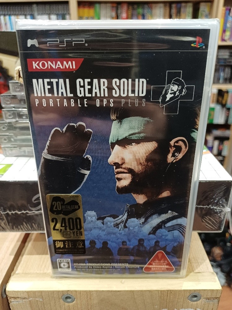 Metal Gear Solid: Portable Ops Plus Sony PSP Japanese Game