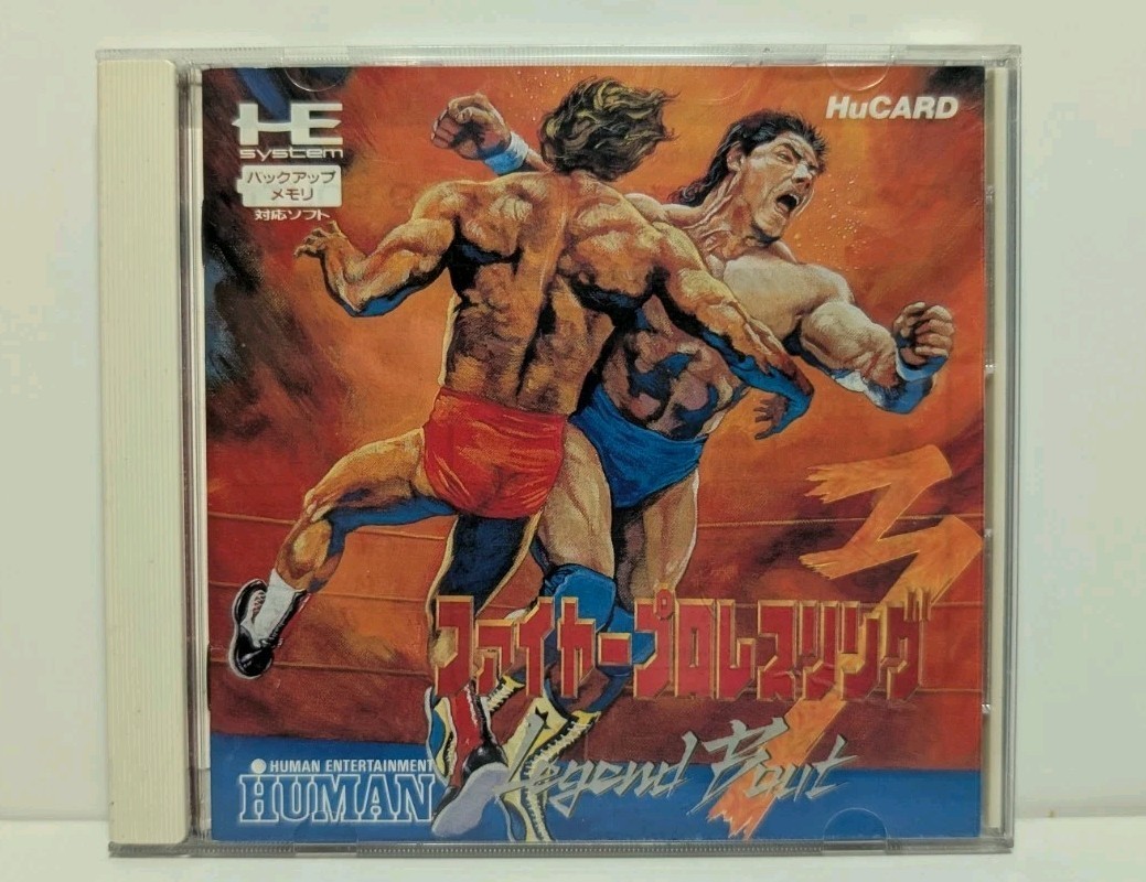 Jeu PC-Engine Fire Pro Wrestling 3 Legend Bout 92 – Hu-Card – Version Japonaise