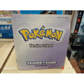 NOTICE DE POKEMON CRISTAL fra