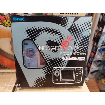 NEO GEO POCKET Blue Metallic Buttons (l&eacute;g&egrave;res taches fond d'&eacute;cran)