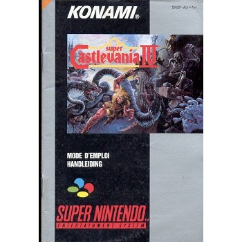 NOTICE DE CASTLEVANIA 4