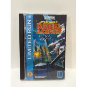 STAR WARS REBEL ASSAULT Sega Cd usa Limited run (Neuf)