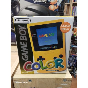 GAME BOY COLOR JAUNE en boite